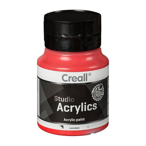 Creall Studio Akrilik Boya 500 Ml 10 Vermilion - 1