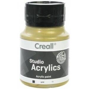 Creall Studio Akrilik Boya 500 Ml 19 Metallic Gold - 1