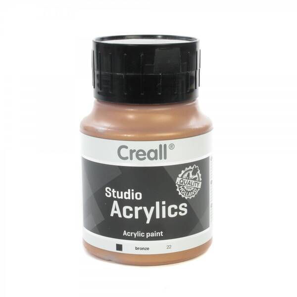 Creall Studio Akrilik Boya 500 Ml 22 Metallic Bronze - 1