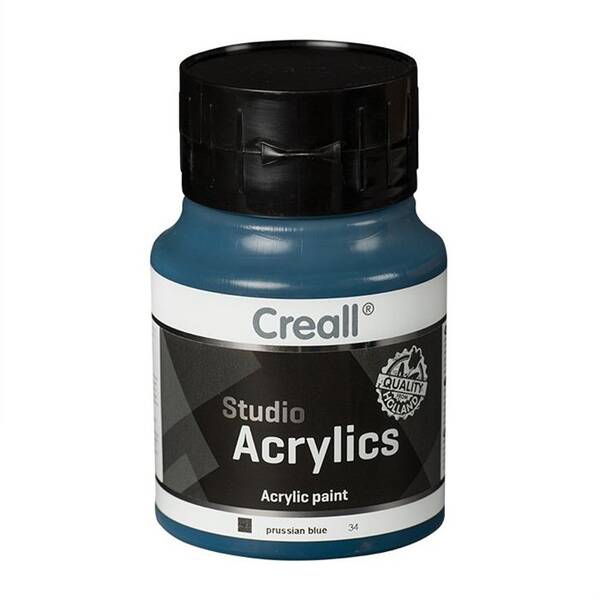 Creall Studio Akrilik Boya 500 Ml 34 Prussian Blue - 1