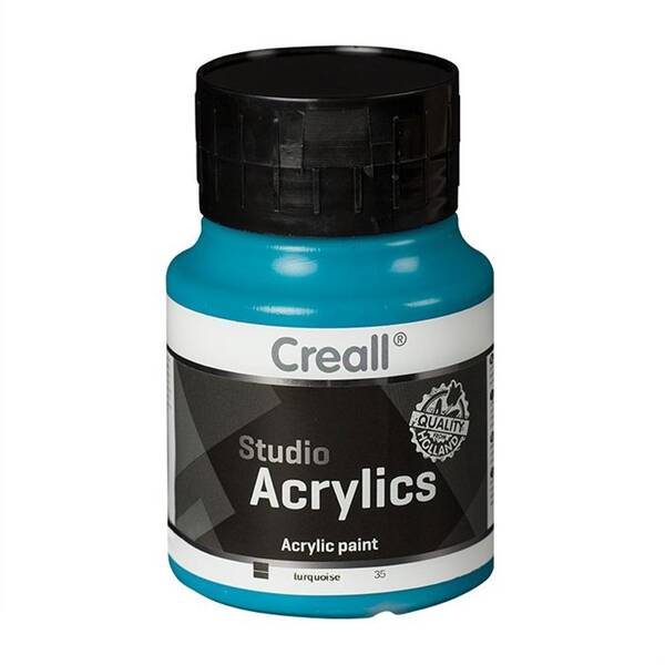 Creall Studio Akrilik Boya 500 Ml 35 Turquoise - 1