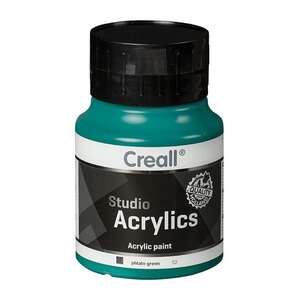 Creall Studio Akrilik Boya 500 Ml 52 Phtalo Green - Creall
