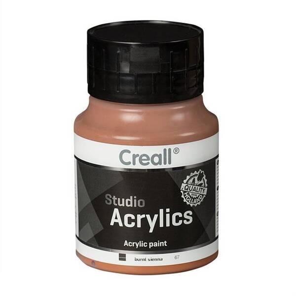 Creall Studio Akrilik Boya 500 Ml 67 Burnt Sienna - 1