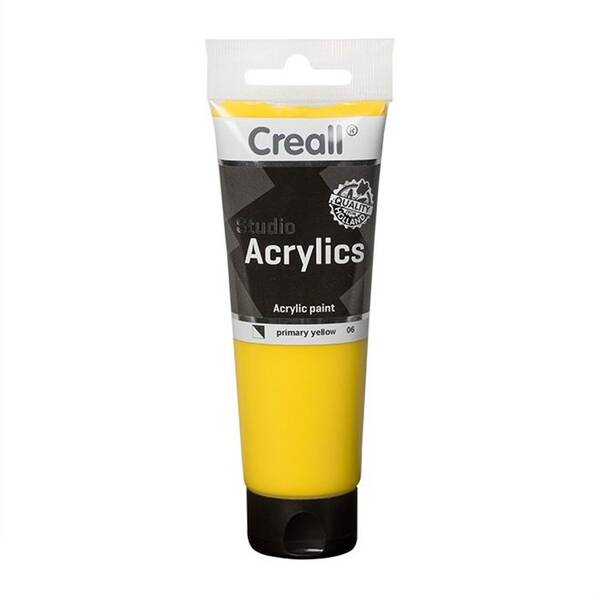 Creall Studio Akrilik Boya 120 Ml 06 Primary Yellow - 1