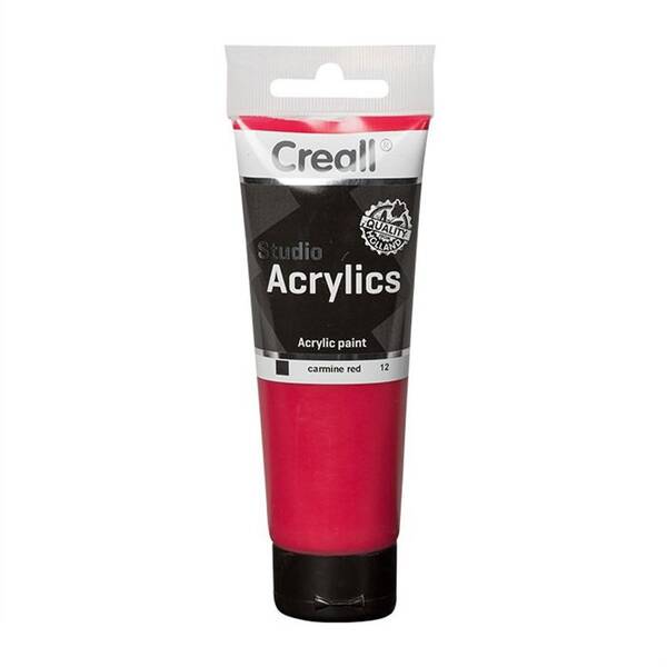 Creall Studio Akrilik Boya 120 Ml 12 Carmine Red - 1