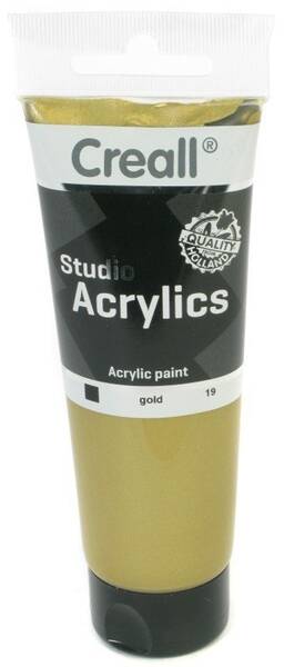 Creall Studio Akrilik Boya 120 Ml 19 Metallic Gold - 1