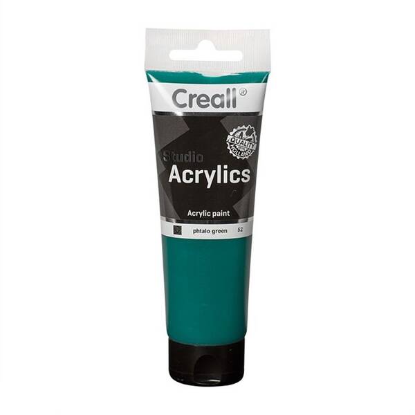 Creall Studio Akrilik Boya 120 Ml 52 Phtalo Green - 1