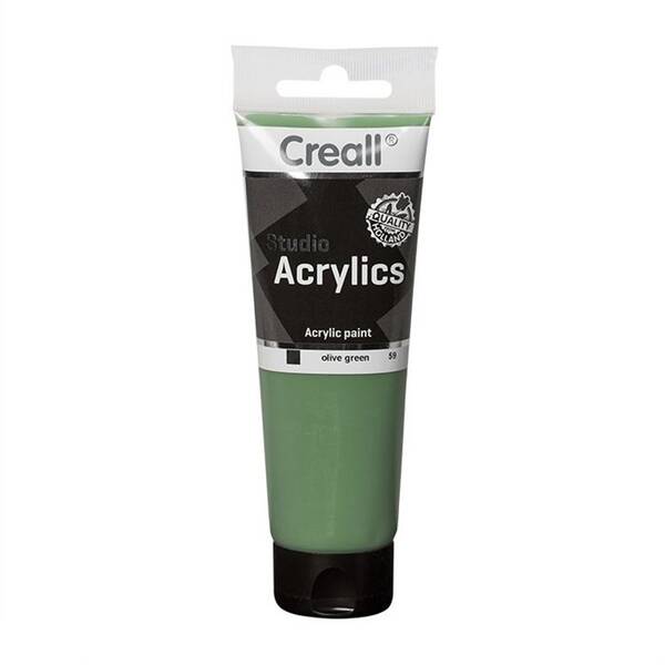 Creall Studio Akrilik Boya 120 Ml 59 Olive Green - 1