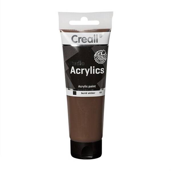 Creall Studio Akrilik Boya 120 Ml 69 Burnt Umber - 1
