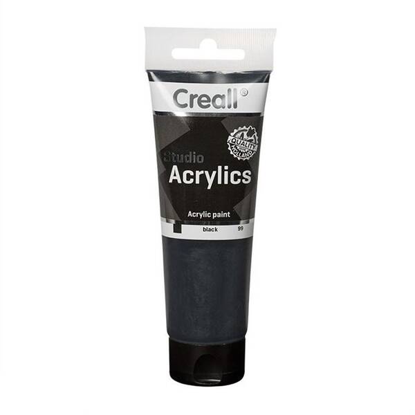 Creall Studio Akrilik Boya 120 Ml 99 Black - 1