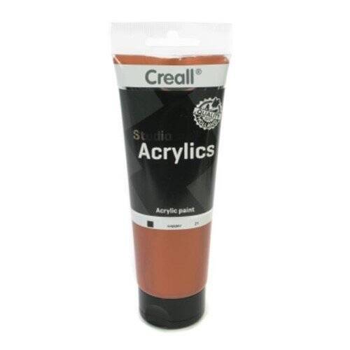 Creall Studio Akrilik Boya 250 Ml 21 Metallic Copper - 1