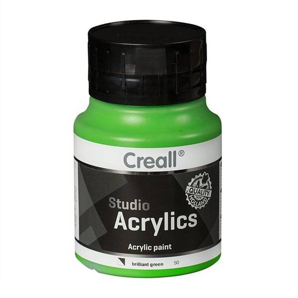 Creall Studio Akrilik Boya 500 Ml 50 Brilliant Green - 1