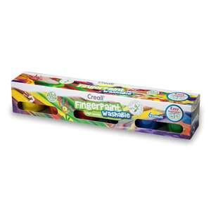 Creall Washable 2+ Fingerpaint 50 Ml X 6'Lı Set - Creall