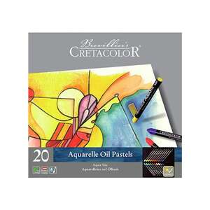 Cretacolor Aquarelle Oil Pastels Metal Kutu 20'Li - Thumbnail