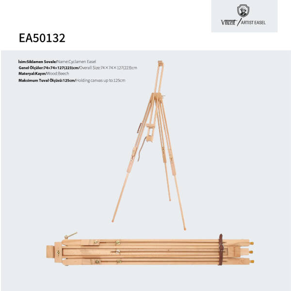 CYCLAMEN/SIKLAMEN EA50132 ACADEMIA EASEL - 3