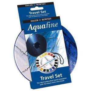 Daler Rowney Aog Aquafine Travel Tın 18'Li Yarım Boy - 1