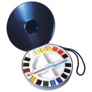 Daler Rowney Aog Aquafine Travel Tın 18'Li Yarım Boy - 2