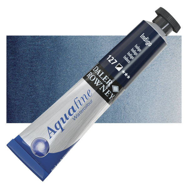 Daler Rowney Aquafine Tüp Suluboya 8 Ml Indigo - 1