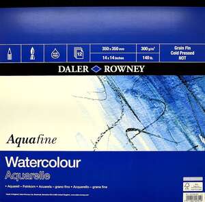 Daler Rowney - Daler Rowney Aquafine Pad 35X35 Cm 12 Yaprak