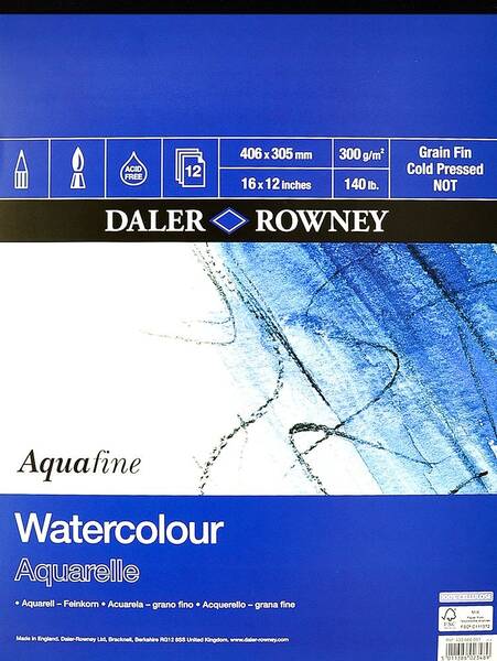 Daler Rowney Aquafine Pad 40,60X30,50 12 Yaprak - 1