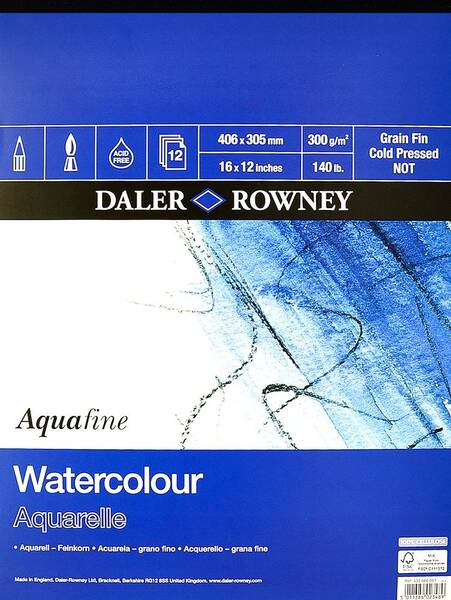Daler Rowney Aquafine Pad 40,60X30,50 12 Yaprak