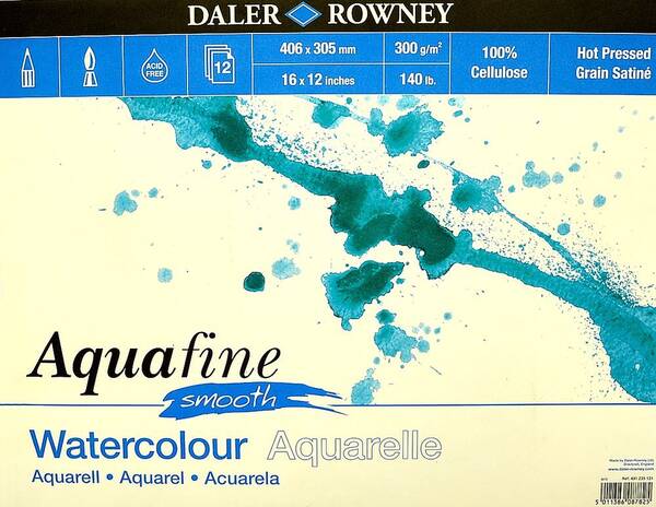 Daler Rowney Aquafine Pad Smooth 16X12 - 1