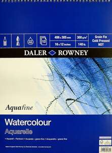 Daler Rowney - Daler Rowney Aquafine Spiral Not 300 Gr 16X12