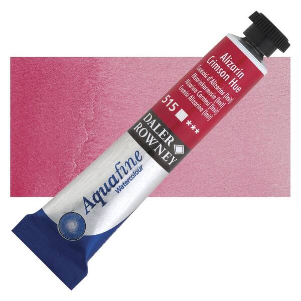 Daler Rowney Aquafine Tüp Suluboya 8 Ml Alizarin Crimson Hue - 1