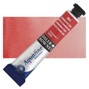 Daler Rowney Aquafine Tüp Suluboya 8 Ml Cadmium Red Hue - Daler Rowney
