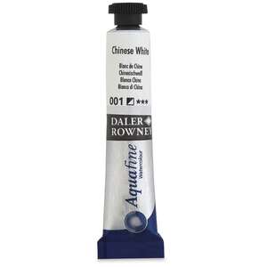 Daler Rowney Aquafine Tüp Suluboya 8 Ml Chinese White - Thumbnail