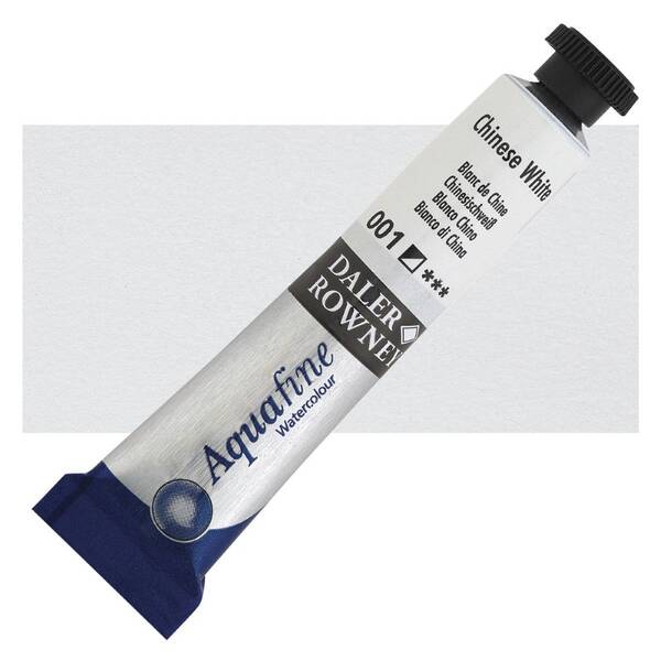 Daler Rowney Aquafine Tüp Suluboya 8 Ml Chinese White - 1