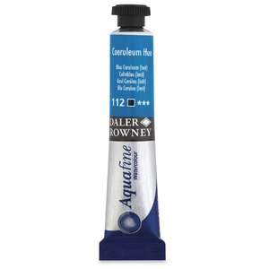 Daler Rowney Aquafine Tüp Suluboya 8 Ml Coeruleum Hue - 3
