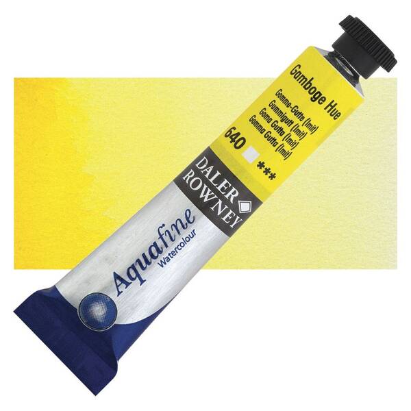 Daler Rowney Aquafine Tüp Suluboya 8 Ml Gamboge Hue - 1