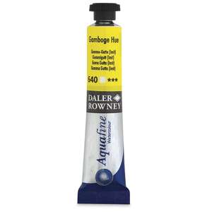 Daler Rowney Aquafine Tüp Suluboya 8 Ml Gamboge Hue - 3