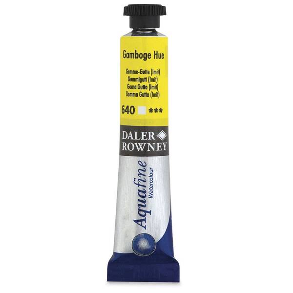 Daler Rowney Aquafine Tüp Suluboya 8 Ml Gamboge Hue - 3