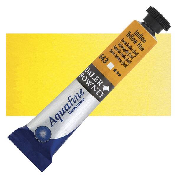 Daler Rowney Aquafine Tüp Suluboya 8 Ml Indian Yellow Hue - 1