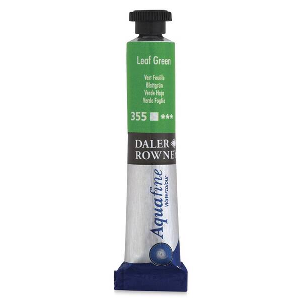 Daler Rowney Aquafine Tüp Suluboya 8 Ml Leaf Green - 3