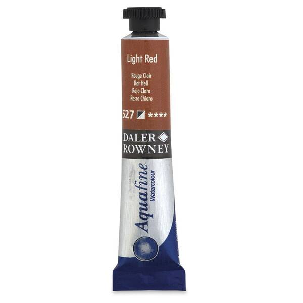 Daler Rowney Aquafine Tüp Suluboya 8 Ml Light Red - 3