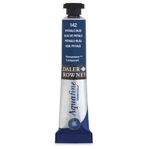 Daler Rowney Aquafine Tüp Suluboya 8 Ml Phthalo Blue - 3