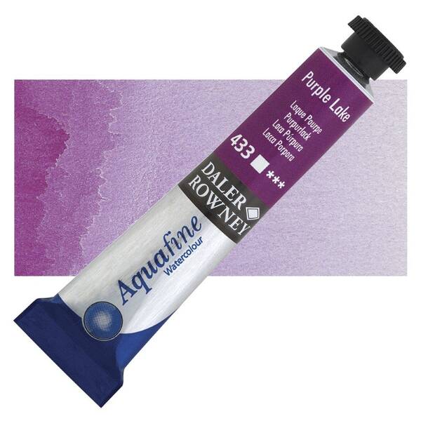 Daler Rowney Aquafine Tüp Suluboya 8 Ml Purple Lake - 1