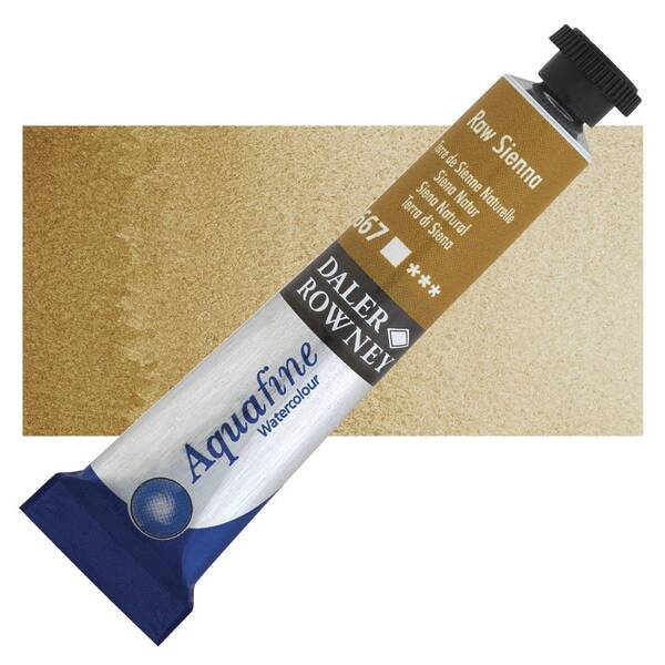 Daler Rowney Aquafine Tüp Suluboya 8 Ml Raw Sienna - 1