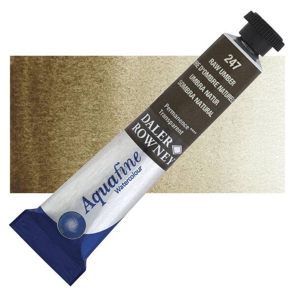Daler Rowney Aquafine Tüp Suluboya 8 Ml Raw Umber - 1