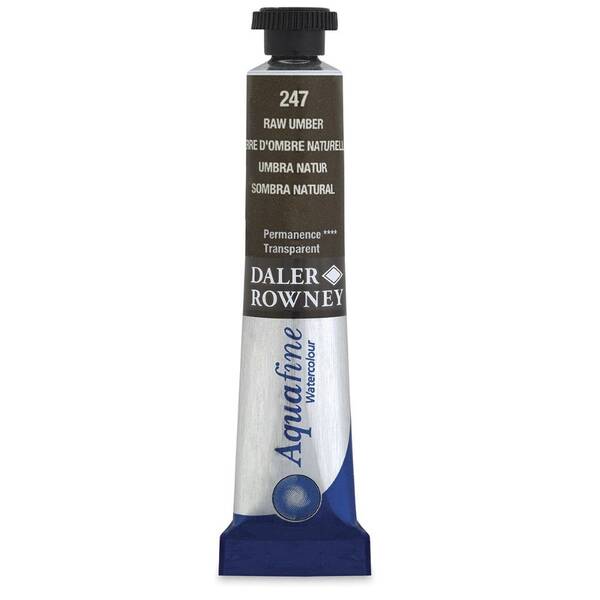 Daler Rowney Aquafine Tüp Suluboya 8 Ml Raw Umber - 3