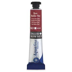 Daler Rowney Aquafine Tüp Suluboya 8 Ml Rose Madder Hue - 3