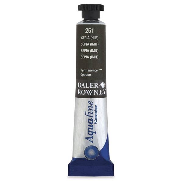 Daler Rowney Aquafine Tüp Suluboya 8 Ml Sepia Hue