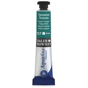 Daler Rowney Aquafine Tüp Suluboya 8 Ml Transparent Turquoise - 3
