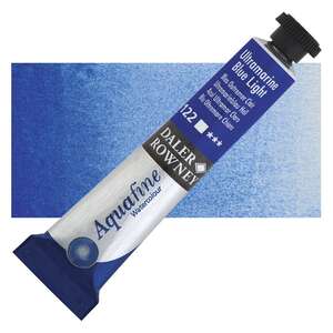 Daler Rowney Aquafine Tüp Suluboya 8 Ml Ultramarine Blue Light - Daler Rowney