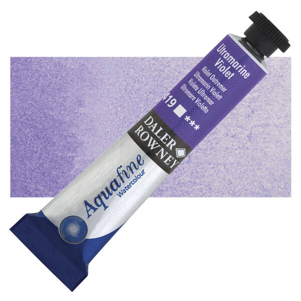 Daler Rowney Aquafine Tüp Suluboya 8 Ml Ultramarine Violet - 1