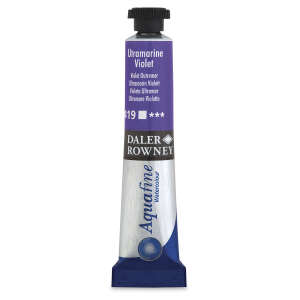 Daler Rowney Aquafine Tüp Suluboya 8 Ml Ultramarine Violet - 3