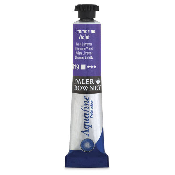Daler Rowney Aquafine Tüp Suluboya 8 Ml Ultramarine Violet - 3